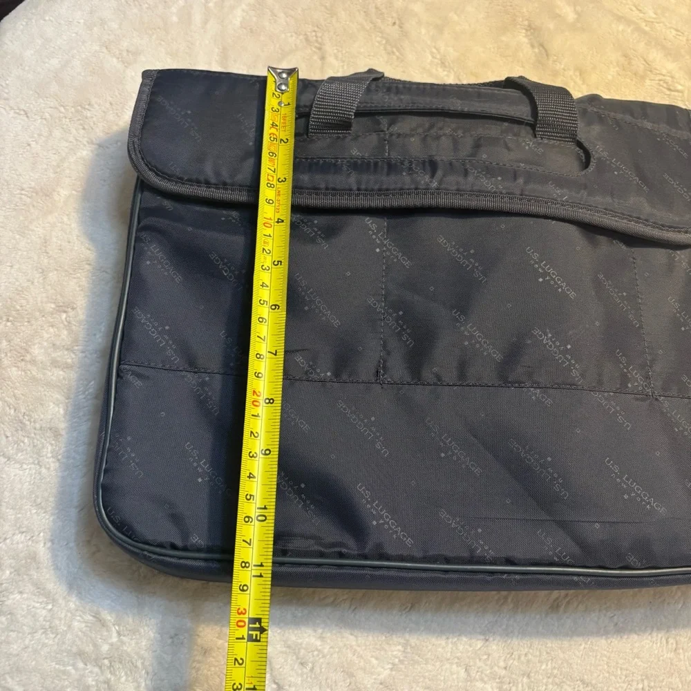 Travel Laptop Bag U.S. Luggage New York Navy Unisex Padded Nylon